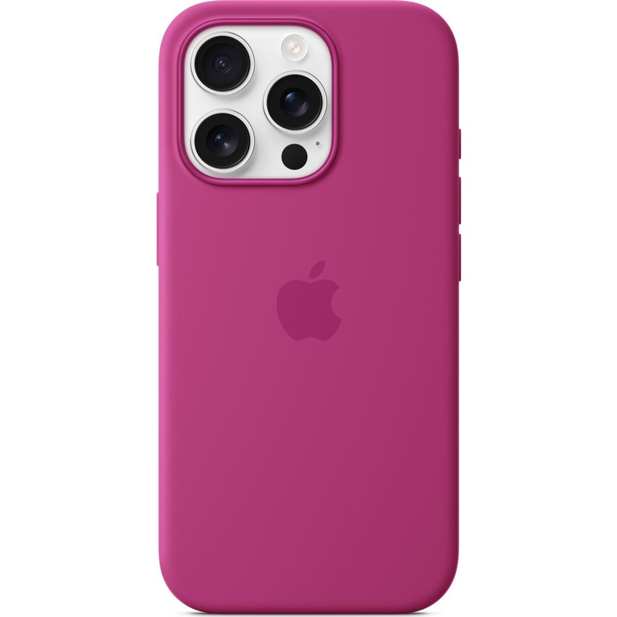 Чохол Apple Silicone Case with MagSafe для iPhone 16 Pro Fuchsia (MYYN3ZM/A)
