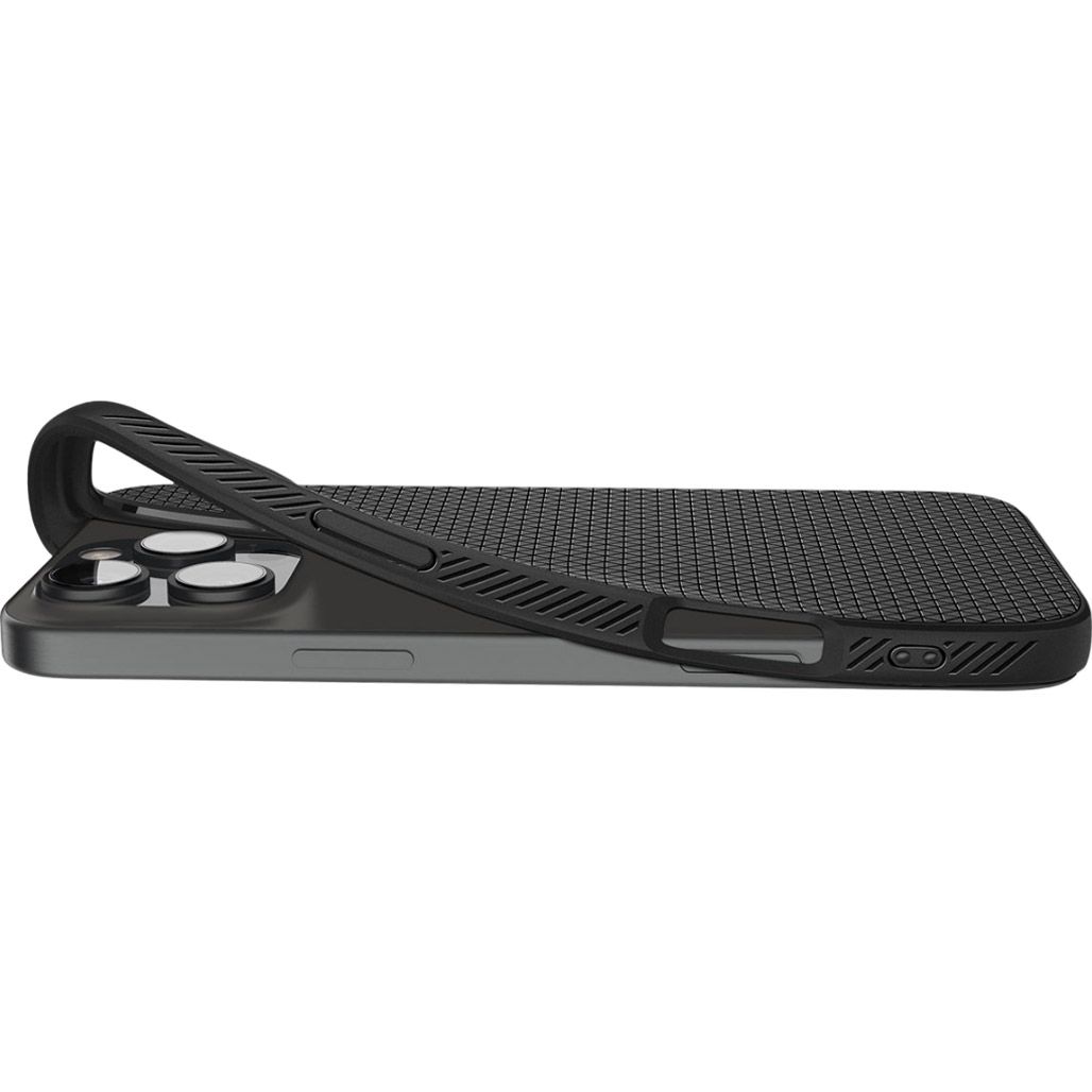 Чохол Spigen Liquid Air для Apple iPhone 16 Pro Matte Black (ACS08117) 