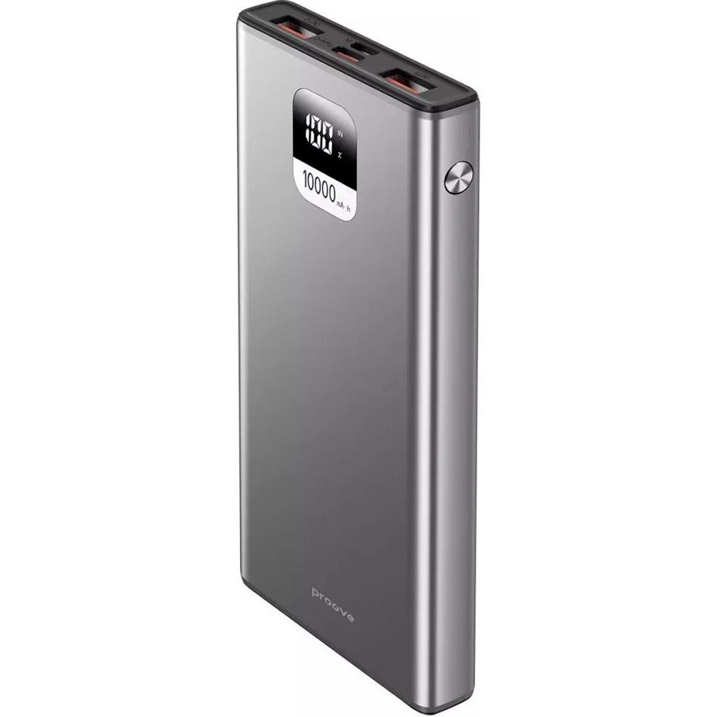 

Зовнішній акумулятор Proove Guardian 10000mAh 22.5W Metal Gray (PBG122210004)