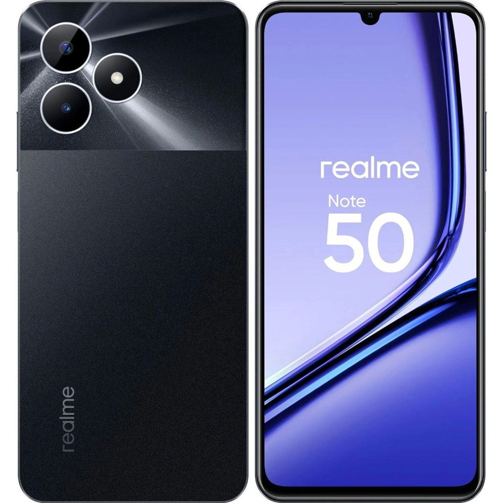 

Смартфон Realme Note 50 4/256GB Midnight Black Global