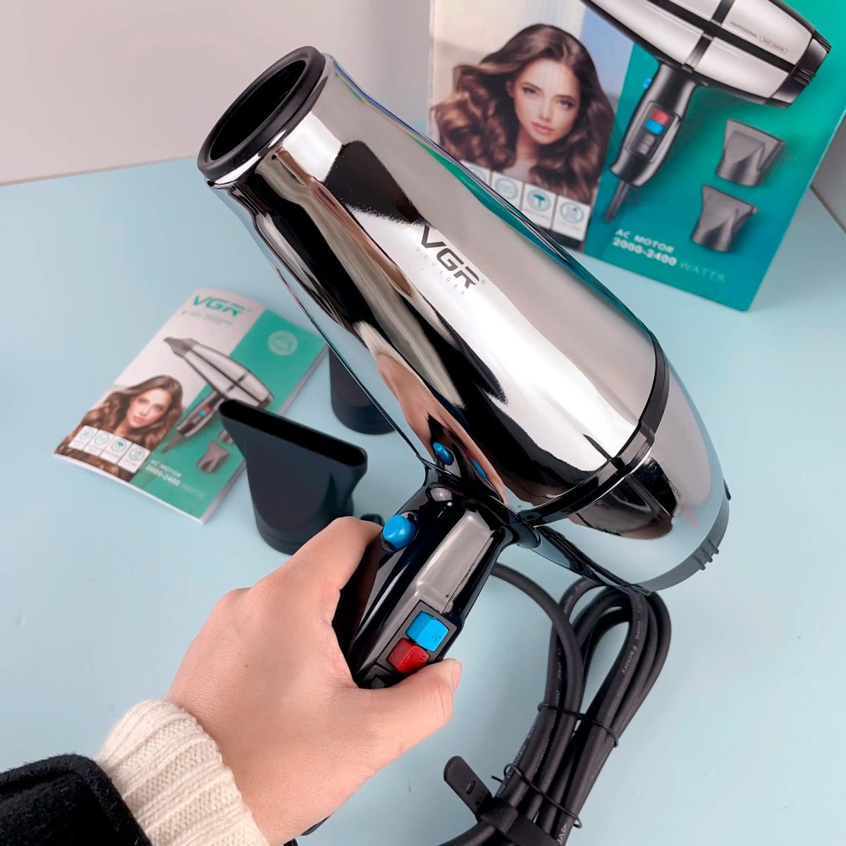 Фен VGR V-466 Metal Body Professional Salon Series