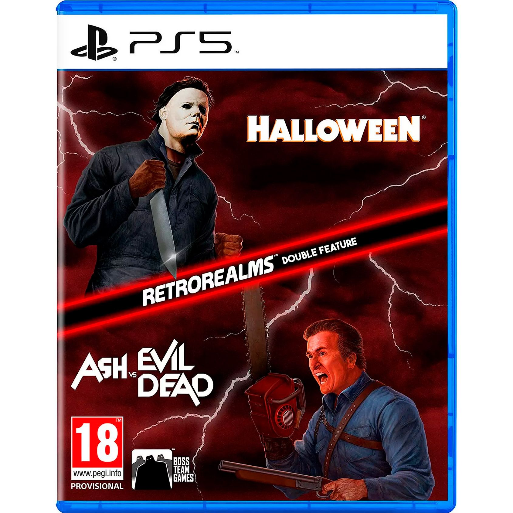 

Игра RetroRealms Double Feature: Halloween & Ash vs Evil Dead для PS5 (EN) (810136672435)