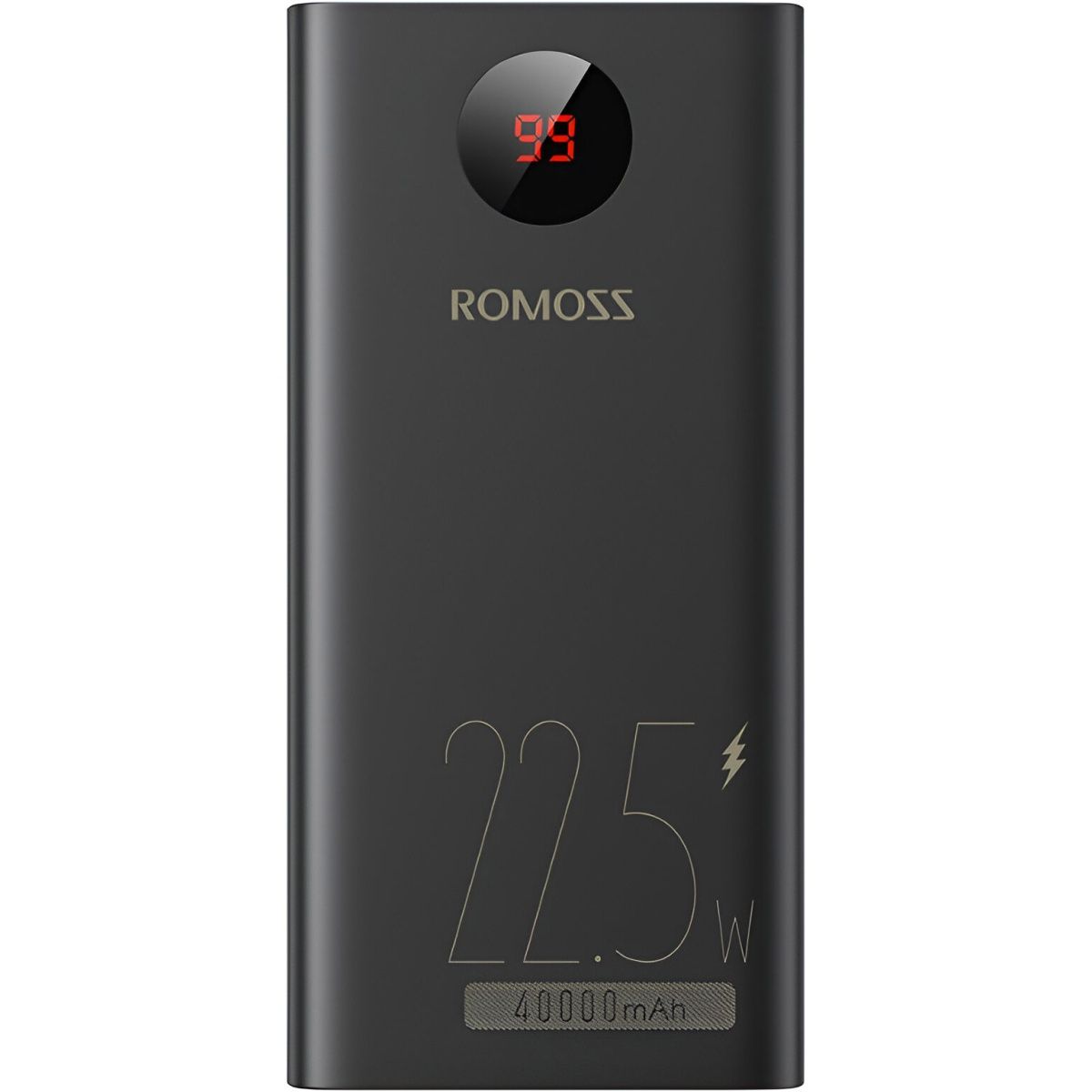 

Зовнішній акумулятор Romoss PEA40PF 40000mAh 22.5W Black (PEA40-152-2133H)