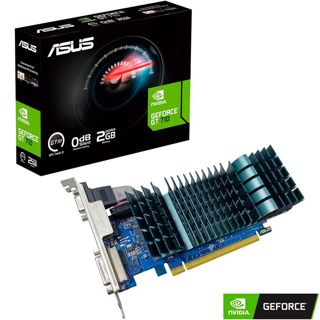 

Відеокарта Asus GeForce GT 710 2GB DDR3 EVO (GT710-SL-2GD3-BRK-EVO)