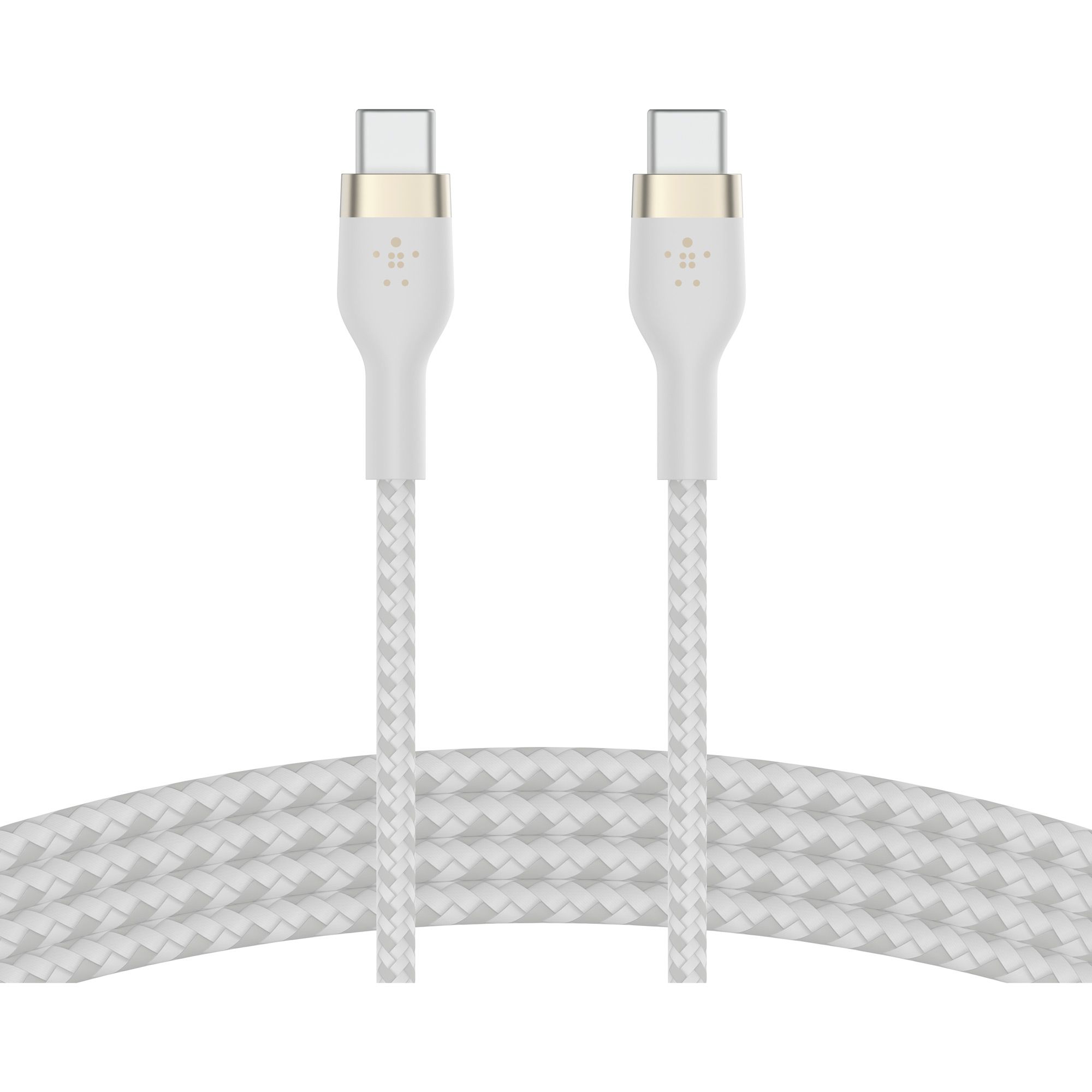 

Кабель Belkin Boost Up Charge Pro Flex USB-C to USB-C 1m White (CAB011BT1MWH)