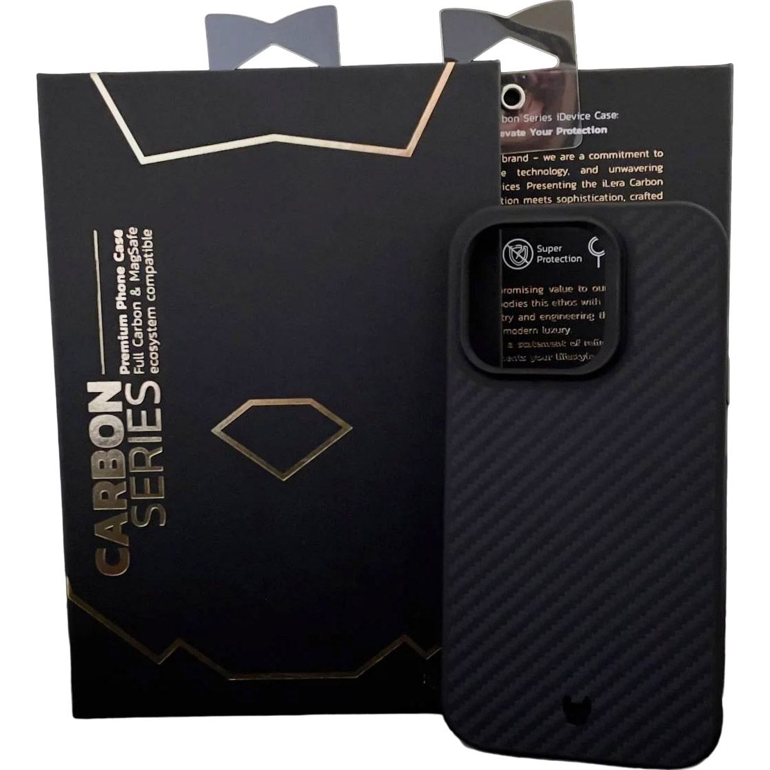 Чохол iLera Carbon Series для Apple iPhone 15 Plus