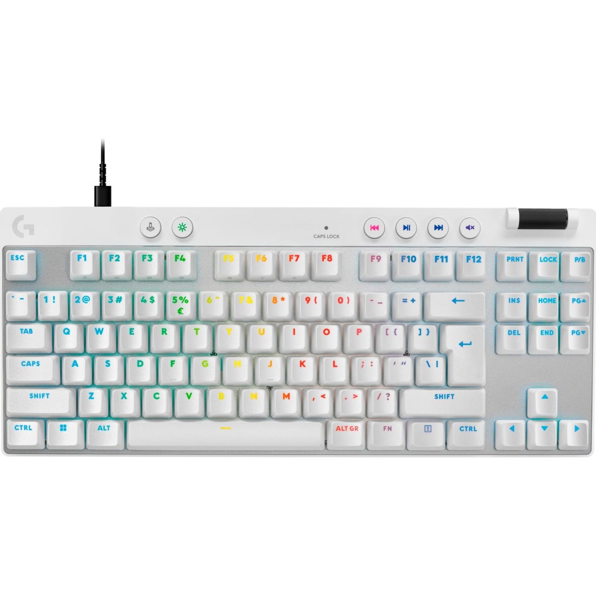 

Клавіатура Logitech Pro X TKL Rapid White (920-013242)