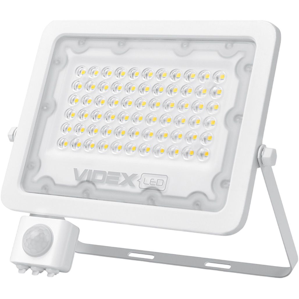 

Светодиодный прожектор Videx F2e 50W 5000K с датчиком движения и освещенности (VL-F2e505W-S)