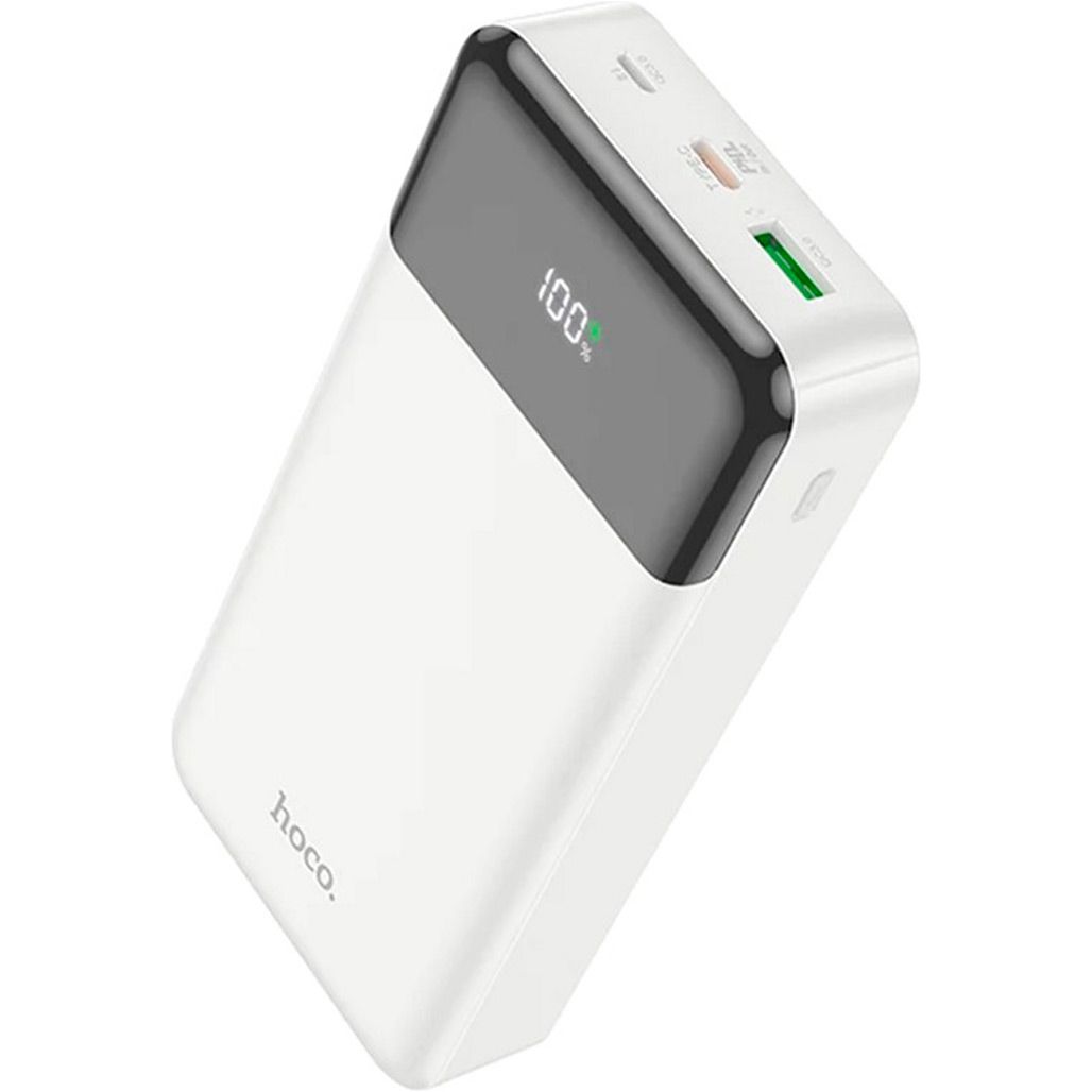 

Зовнішній акумулятор Hoco J102A Cool Figure 20000mAh 20W White