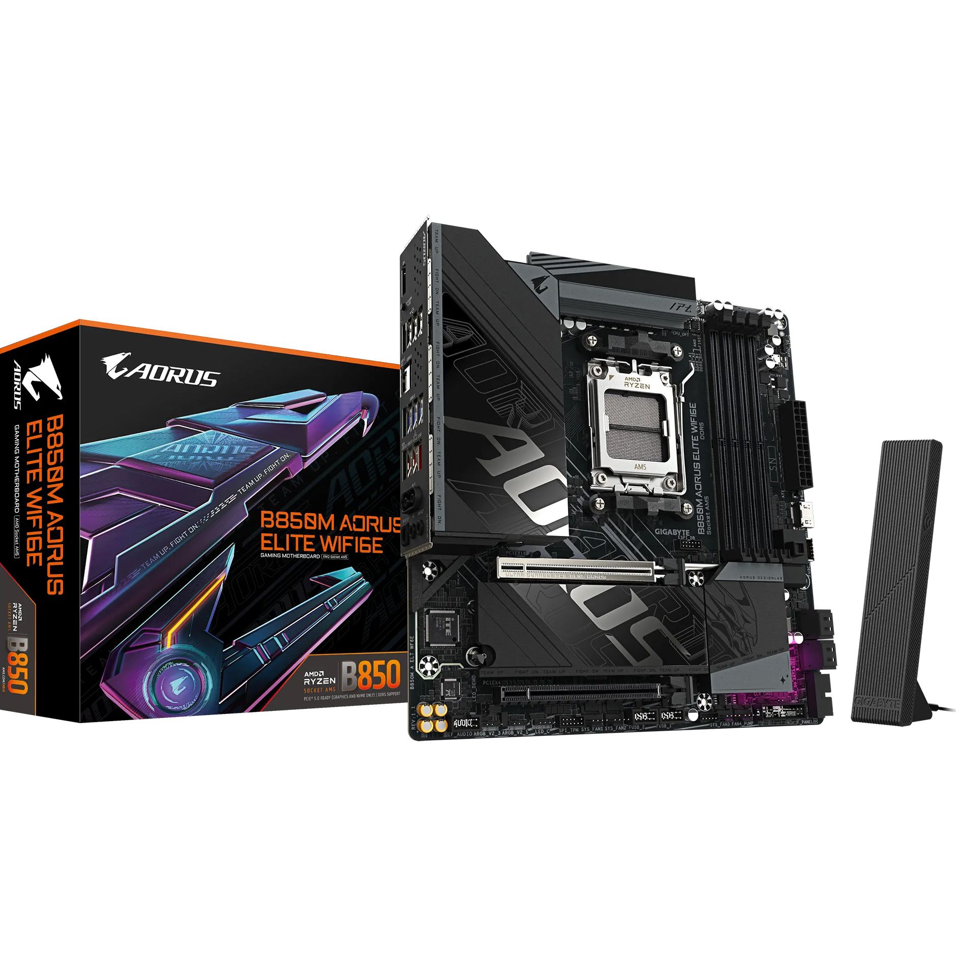 

Материнська плата AORUS B850M Elite WiFi6E