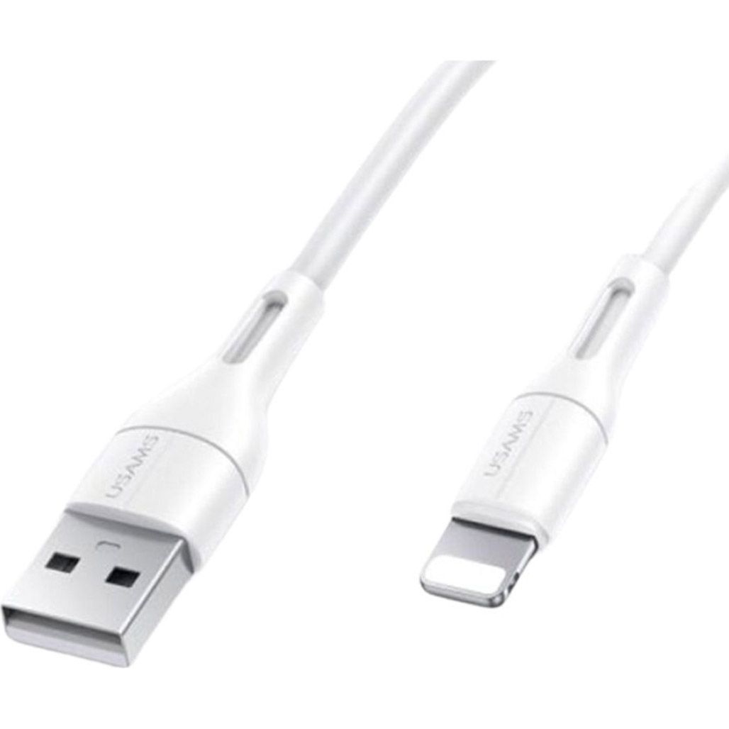

Кабель Usams U68 USB-A to Lightning 2A 1m White (SJ500USB02)