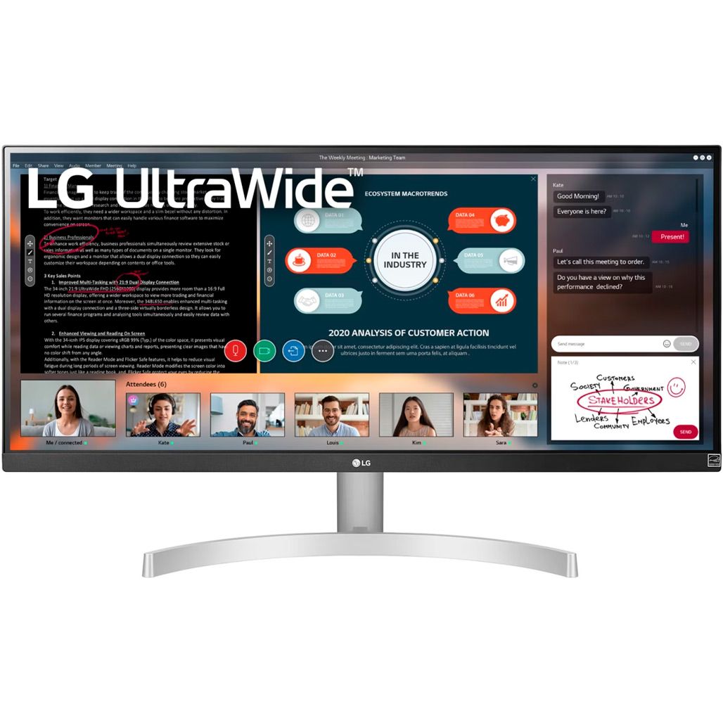 

Монітор LG UltraWide 29WN600-W