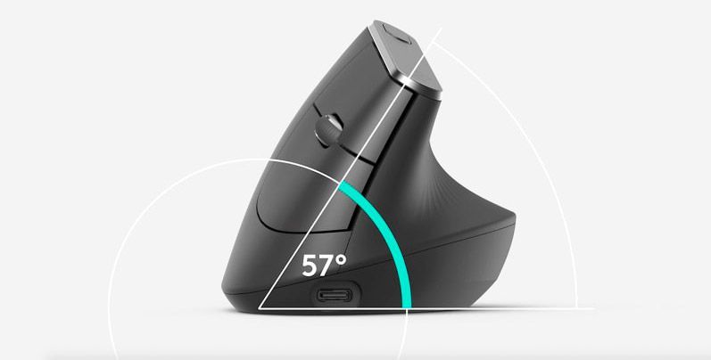 Миша Logitech MX Vertical Graphite (910-005447/910-005448)