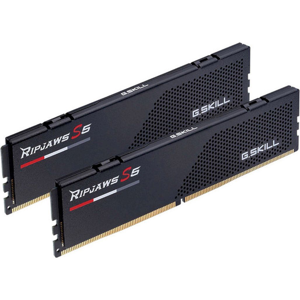 

Модуль памяти DDR5 G.Skill Ripjaws S5 2x16GB 6000MHz (F5-6000J3040F16GX2-RS5K)