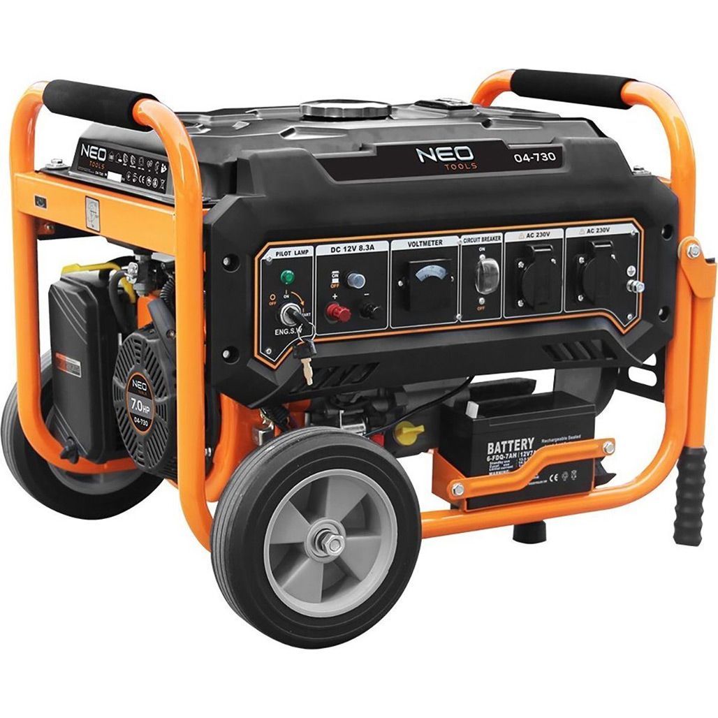 

Генератор бензиновий Neo Tools 230V 2.8/3kW AVR (04-730)