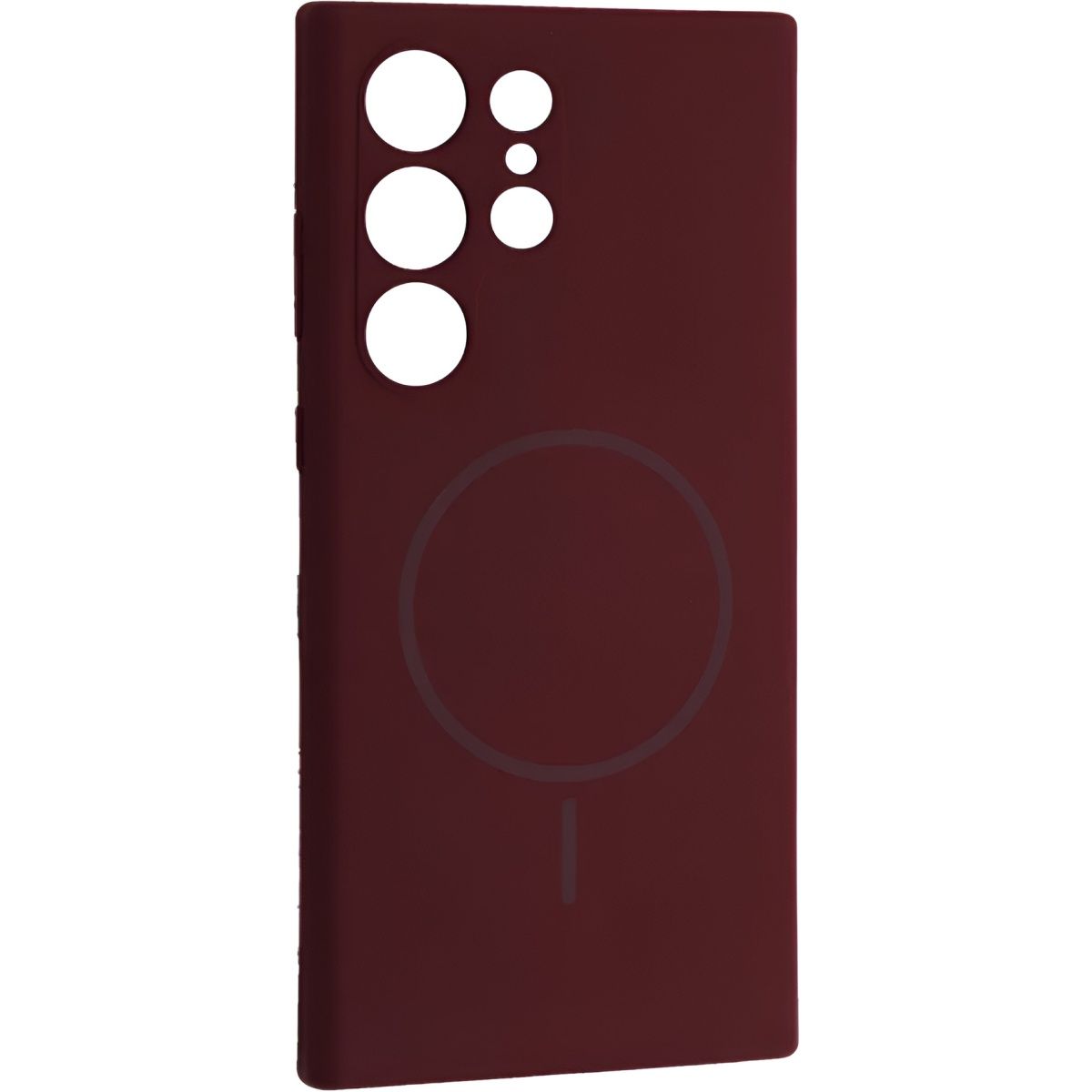 

Чехол DK Luxury Silicone Case with MagSafe для Samsung Galaxy S25 Ultra Plum