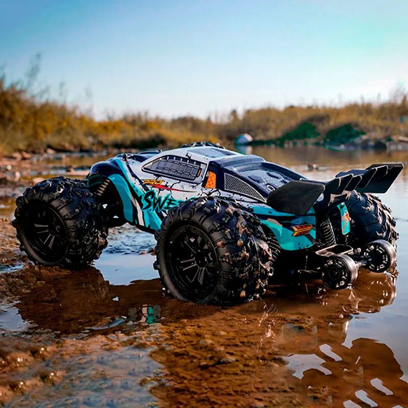 Машинка на радіокеруванні JJRC Q117A Pro High-Speed SUV Car Green