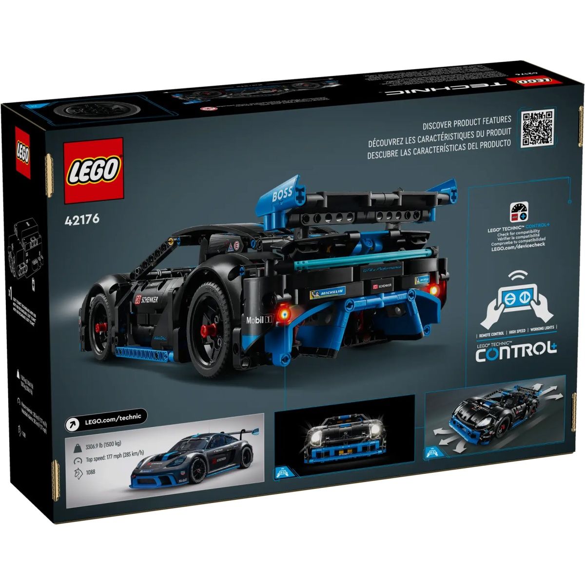 Конструктор LEGO Technic Автомобіль для перегонів Porsche GT4 e-Performance (42176)