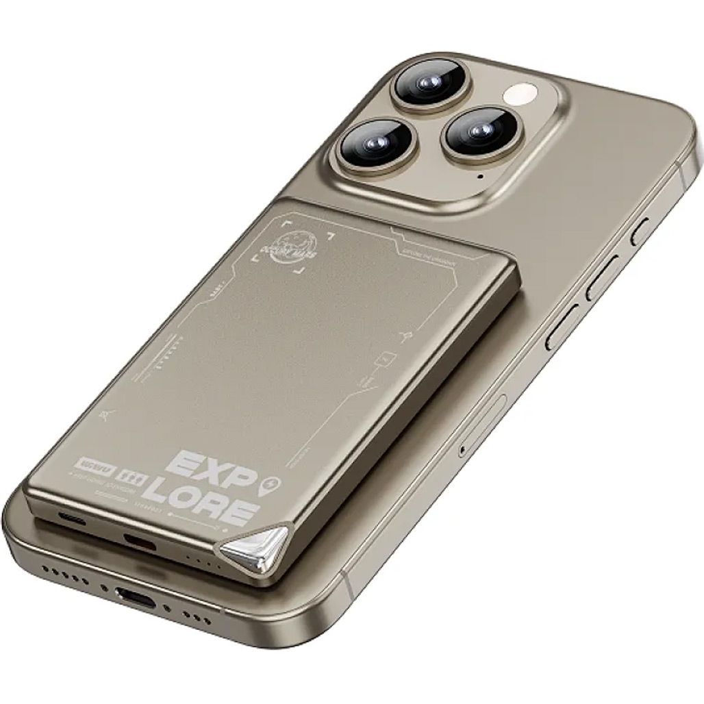 Зовнішній акумулятор WiWU Wi-P019 5000mAh Gold