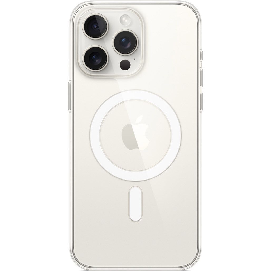 Чохол Apple Clear Case with MagSafe для iPhone 15 Pro Max Transparent (MT233ZM/A)