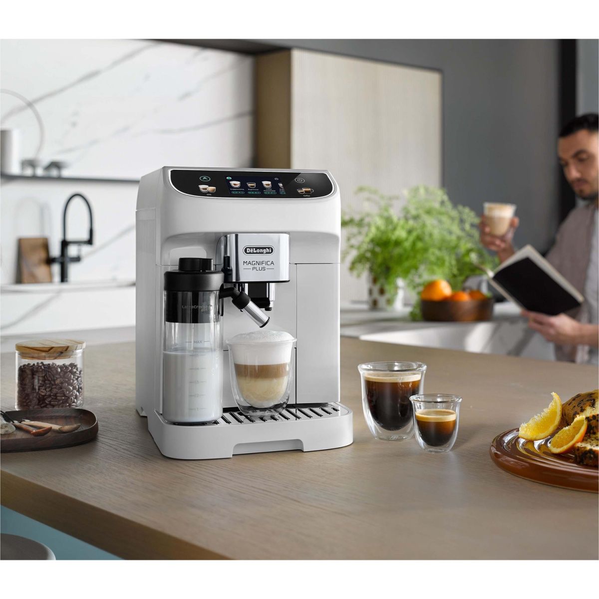 Кавомашина Delonghi Magnifica Plus ECAM320.60.W