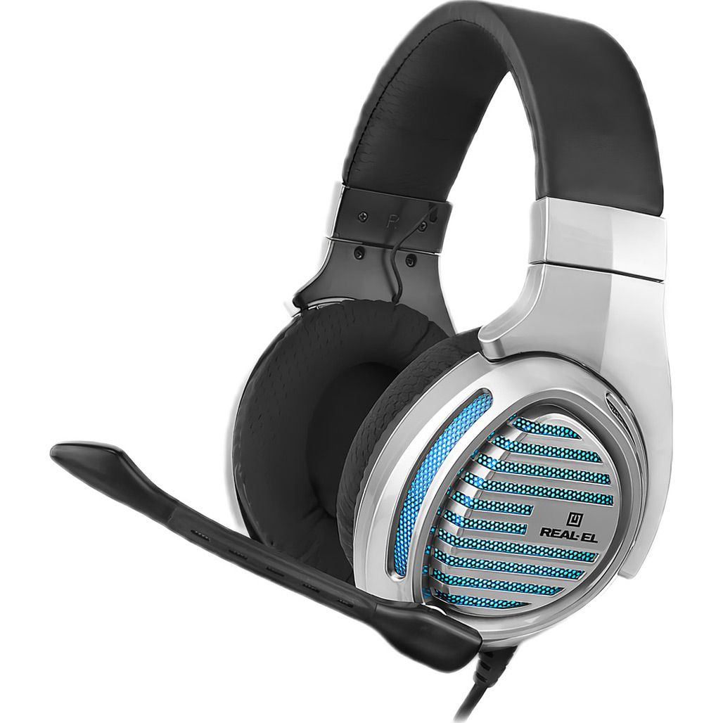 

Ігрові навушники REAL-EL GDX-7670 GunMetal (EL124100040)