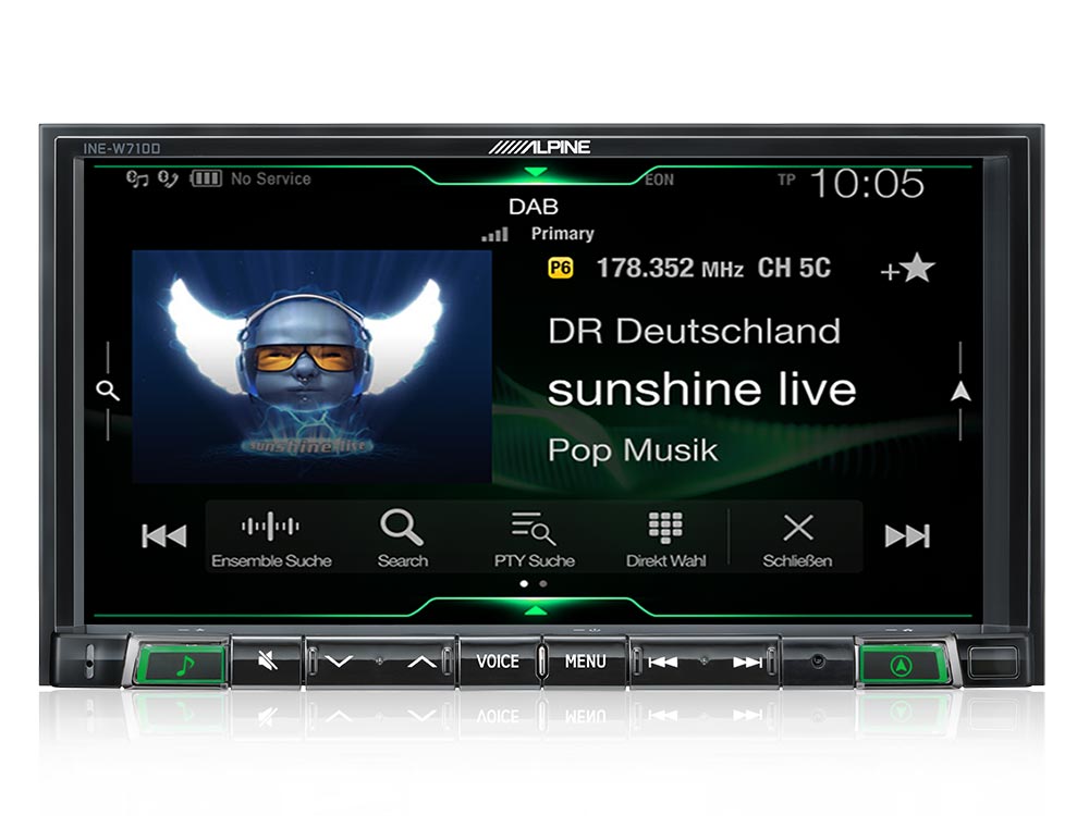Автомагнітола Alpine ILX-702D Мультимедиа 2-DIN 