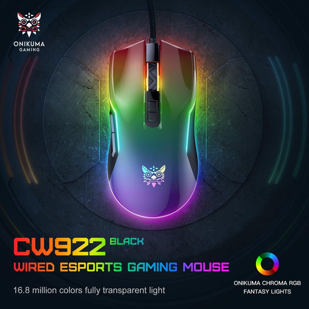 Миша Onikuma CW922 Black 