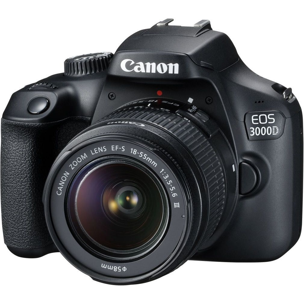

Дзеркальний фотоапарат Canon EOS 3000D Kit 18-55mm DC III Black