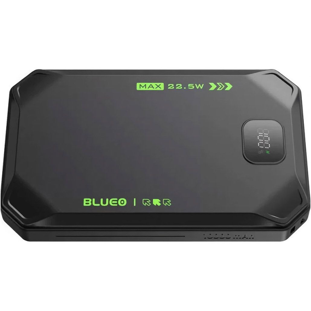 Зовнішній акумулятор Blueo Ape Legend MiniX Power Bank 10000mAh Black