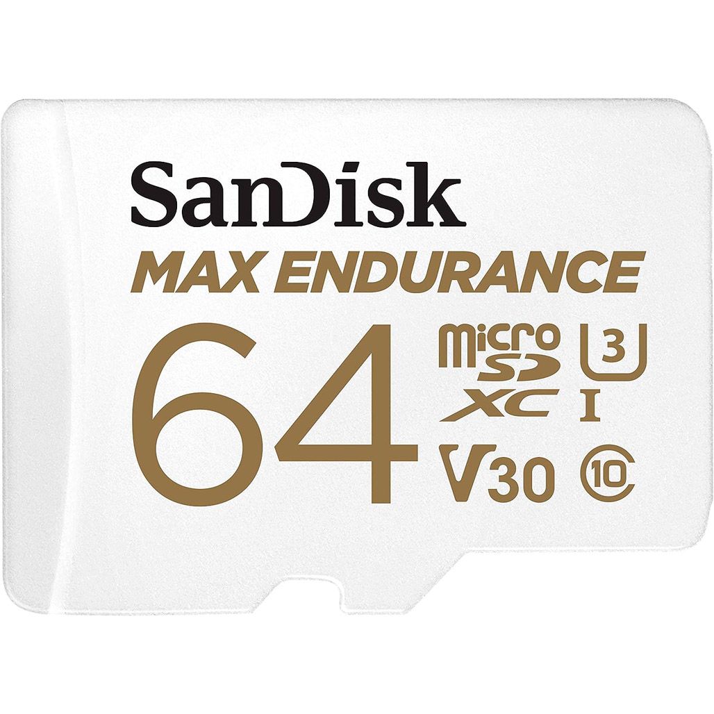 

Карта пам'яті SanDisk 64GB microSDXC Max Endurance UHS-I U3 V30 (SDSQQVR-064G-GN6IA)