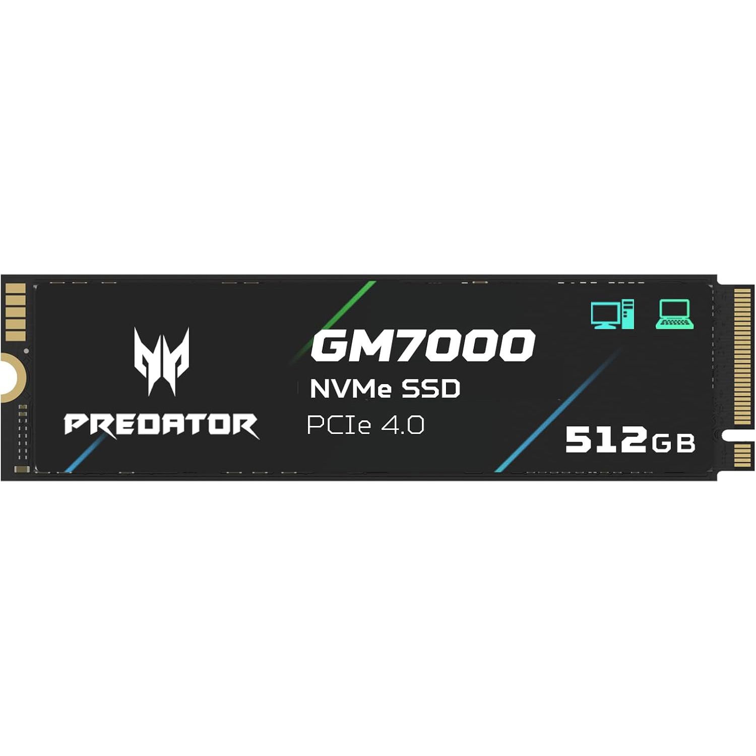 

SSD накопичувач Acer Predator GM7000 512GB (BL.9BWWR.104)