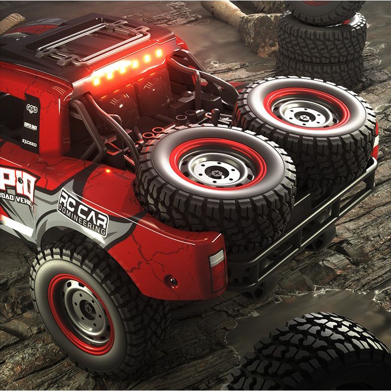 Машинка на радіокеруванні JJRC Q130-A All-wheel Drive SUV Black/Red