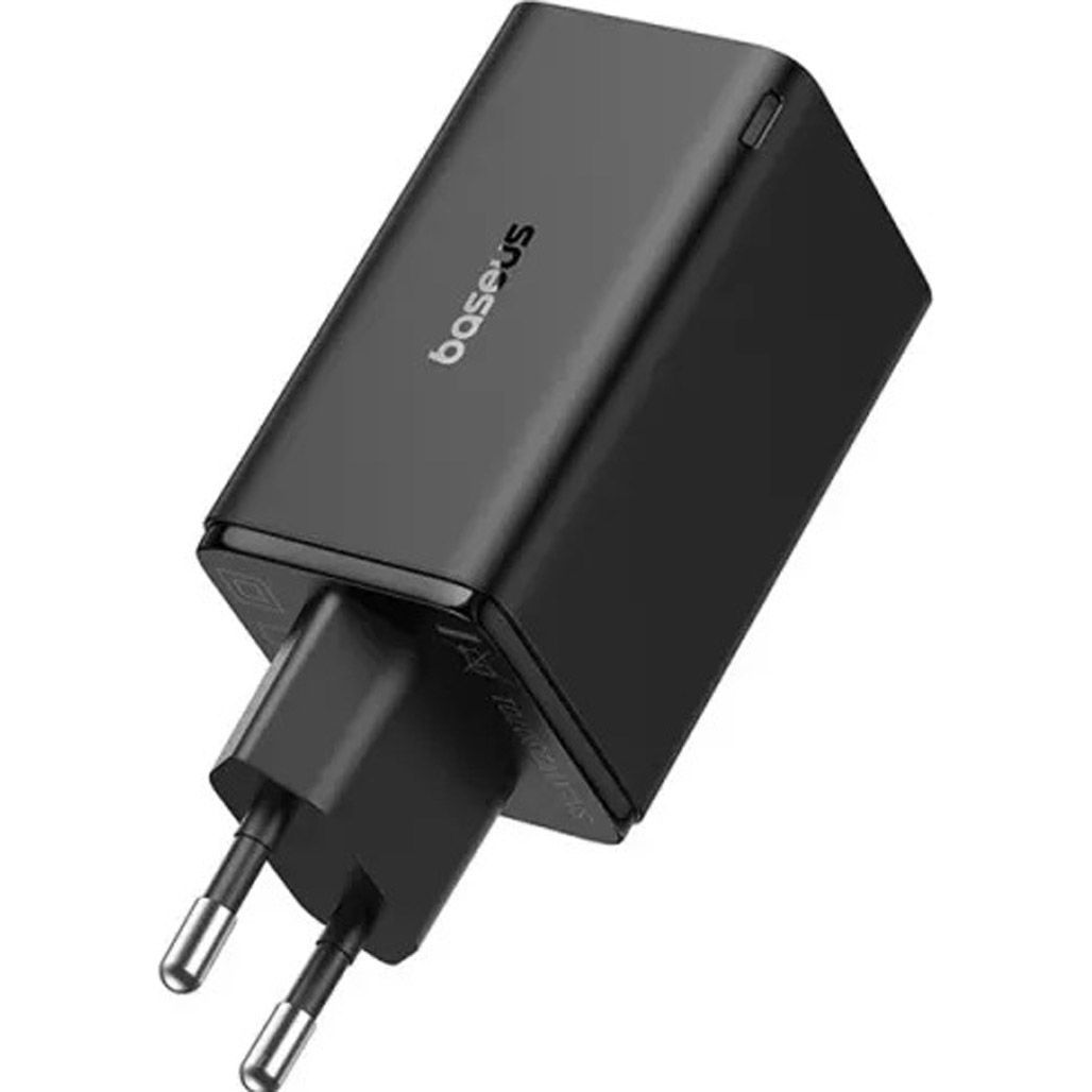 Мережевий зарядний пристрій Baseus GaN6 Pro Black (P10162701113-00)