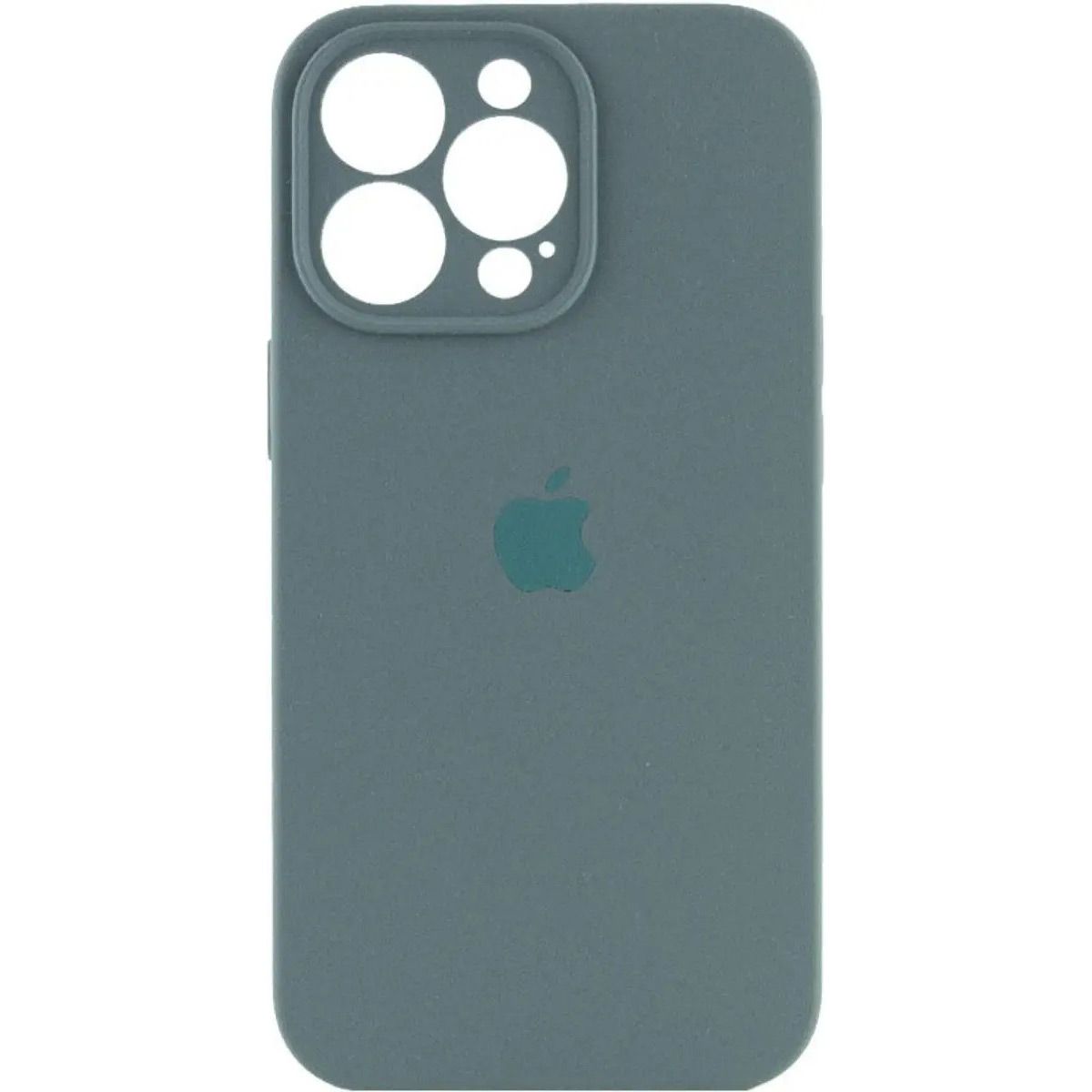 

Чехол Silicone Case Camera Protect для Apple iPhone 16 Pro Max Pine Green AA