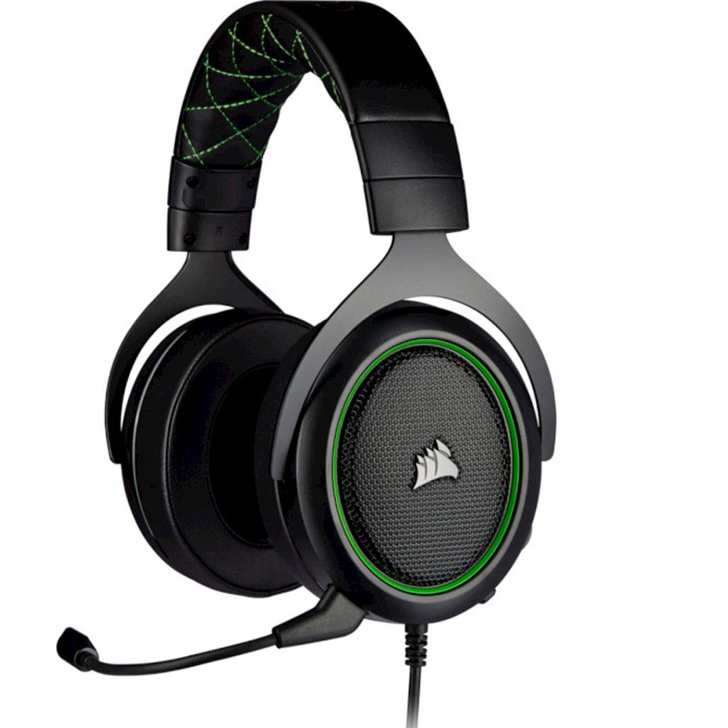 

Игровые наушники Corsair HS50 Pro Stereo (CA-9011216) Green [75612]