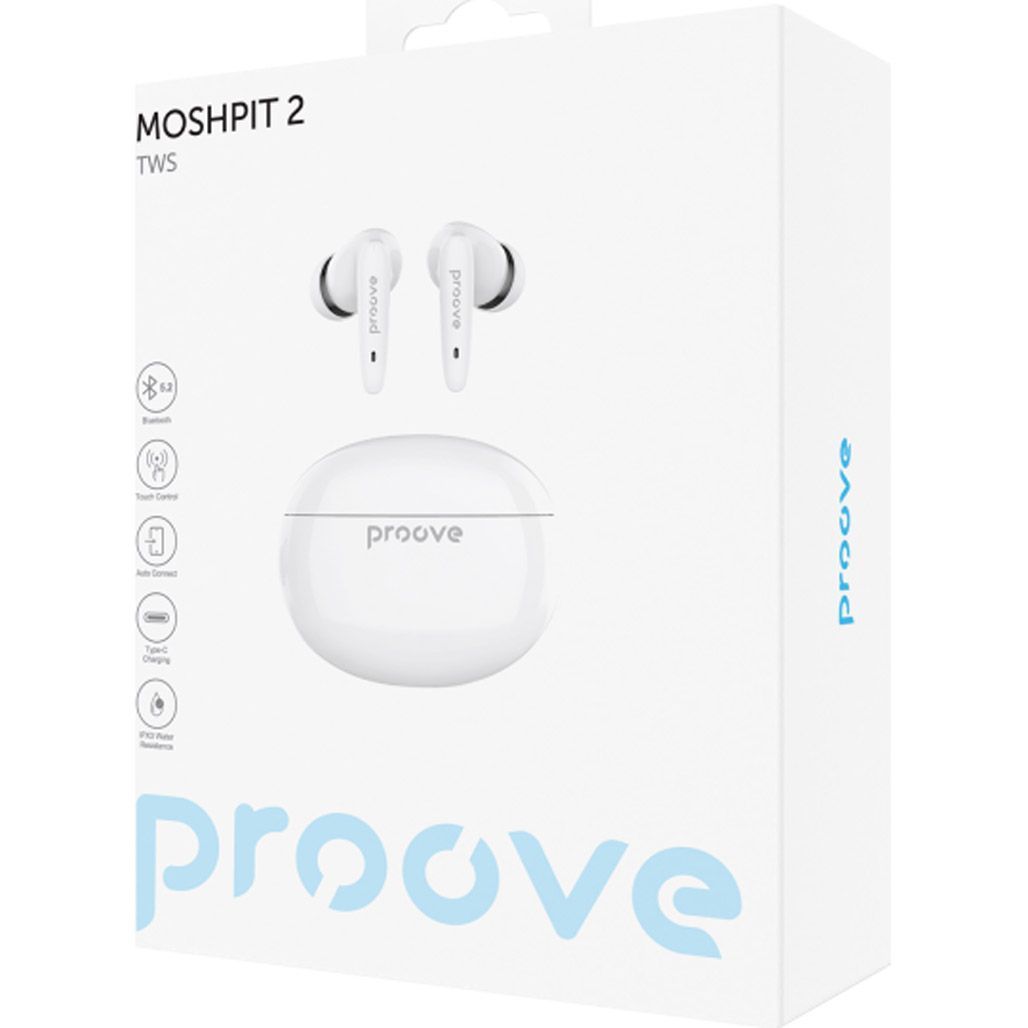 Навушники Proove MoshPit 2 TWS White (TWMP20010002)
