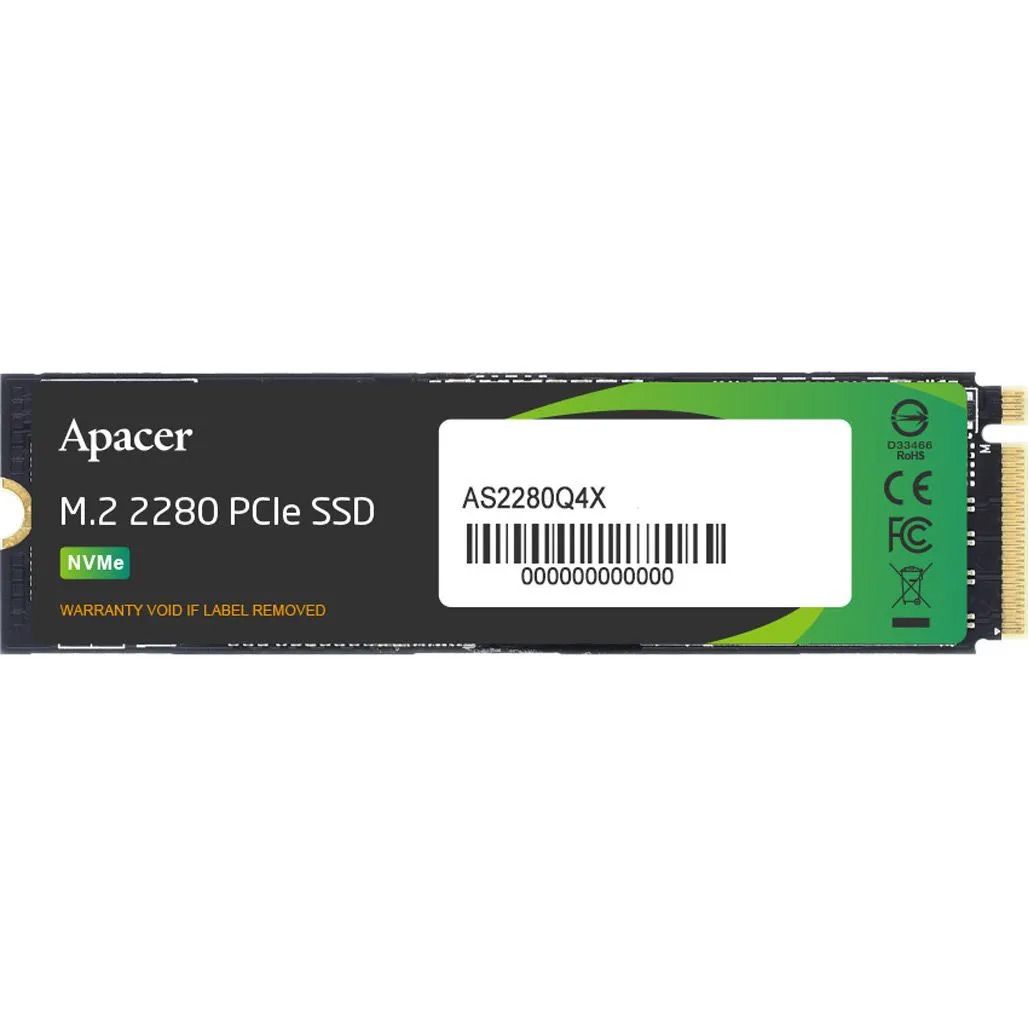 

SSD накопитель Apacer AS2280Q4X SSD 2TB M.2 (AP2TBAS2280Q4X-1)