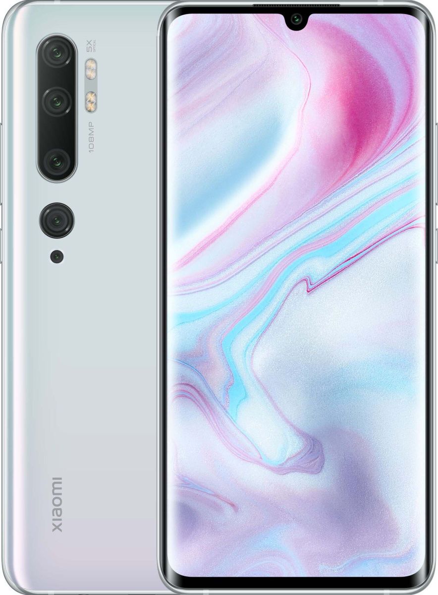 

Смартфон Xiaomi Mi Note 10 6/128Gb (White) Global EU