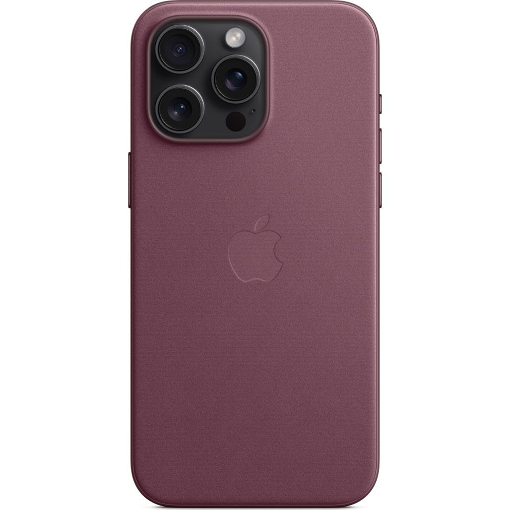 Чохол Apple FineWoven Case with MagSafe для iPhone 15 Pro Max Mulberry AAA