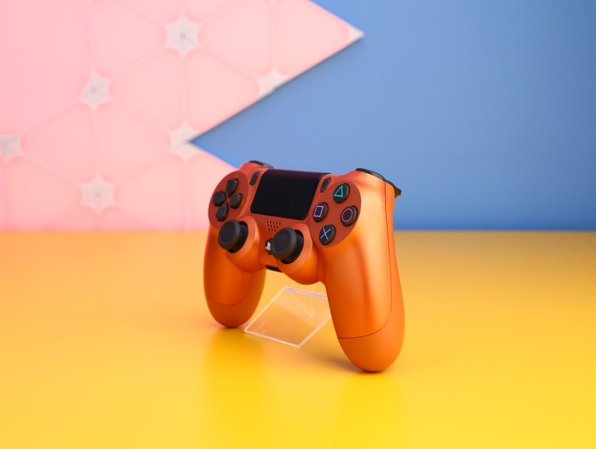Геймпад Sony DualShock 4 V2 Metallic Copper (9766612) Б/У фото 2