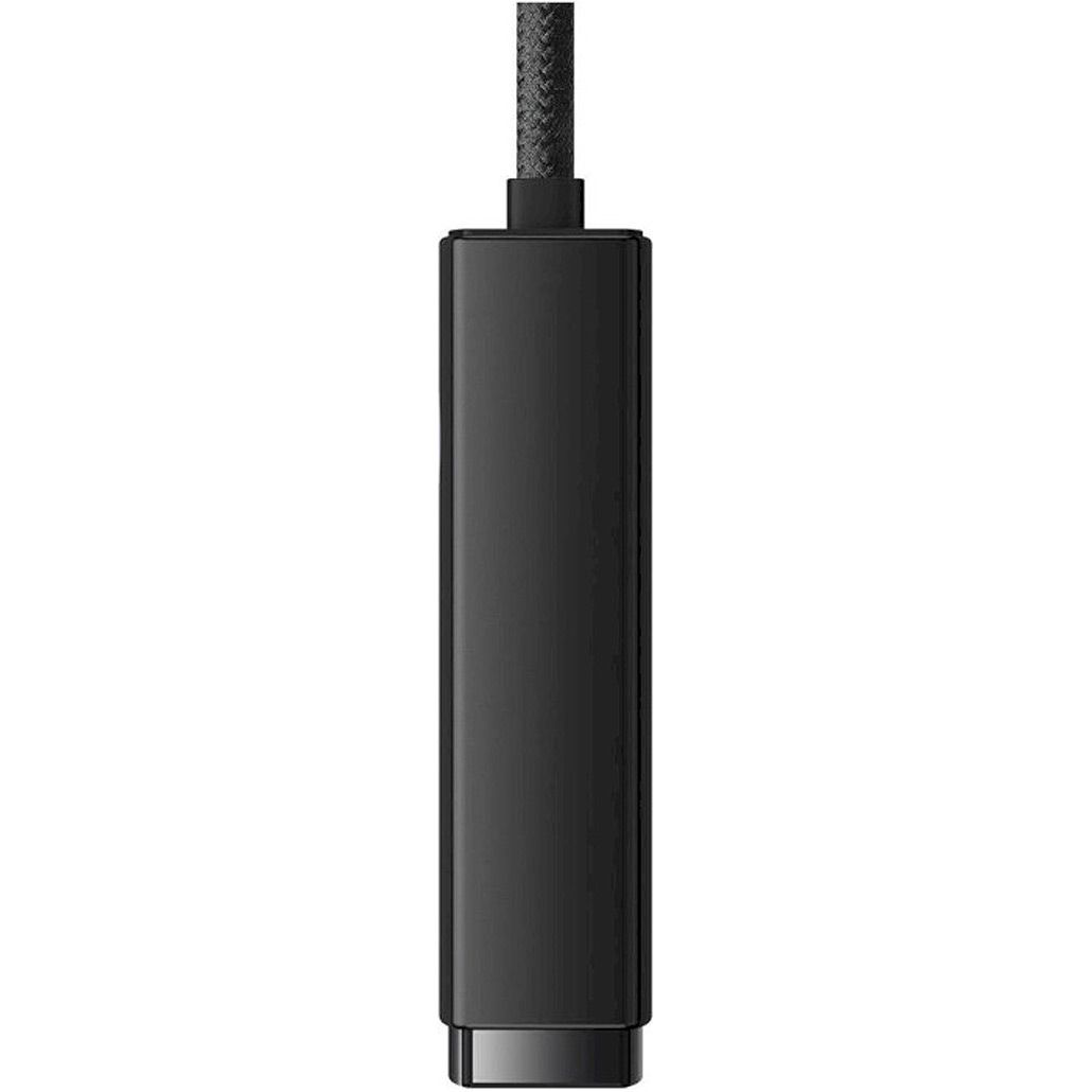 USB-хаб Baseus Lite Series USB-C to RJ45 LAN Adapter Black (WKQX000301)