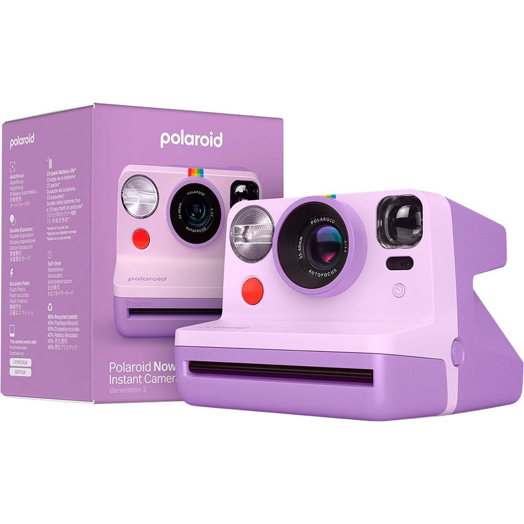 Фотокамера моментального друку Polaroid Now Gen 2 Purple (9149)