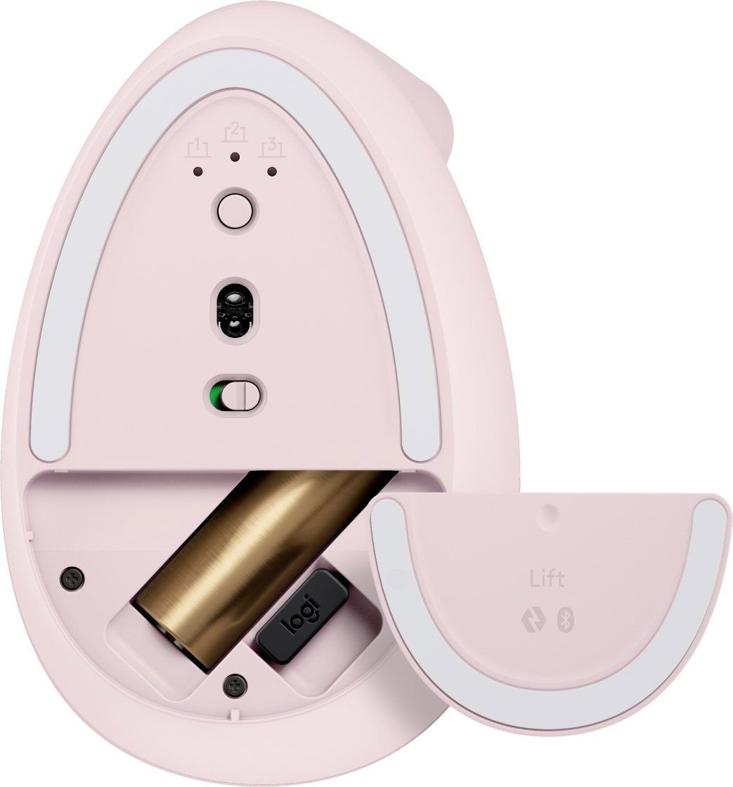 Миша Logitech Lift Vertical Ergonomic Mouse Rose (910-006478)