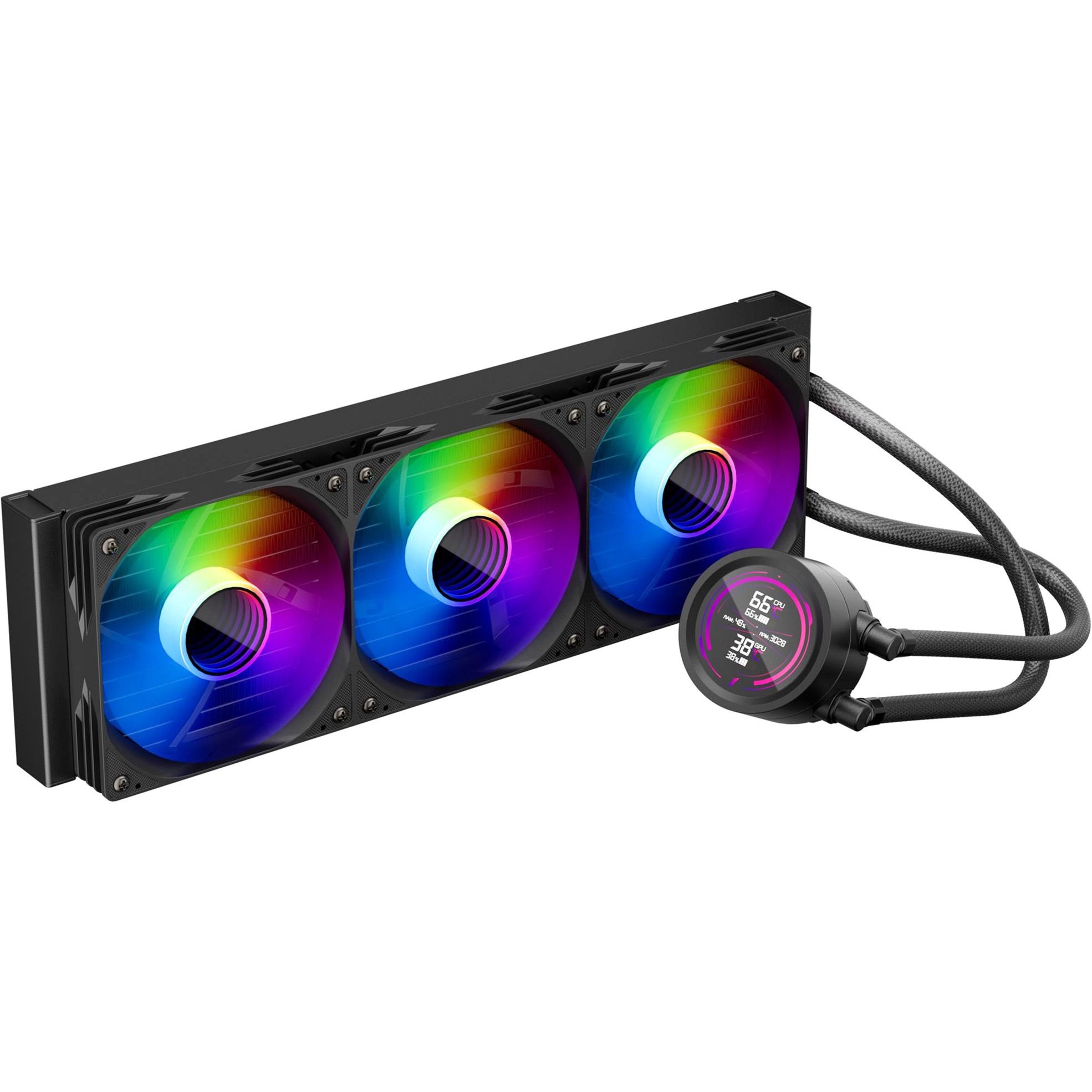 

Система водяного охлаждения 1stPlayer TS4 360 Black (TS4-360-BK)