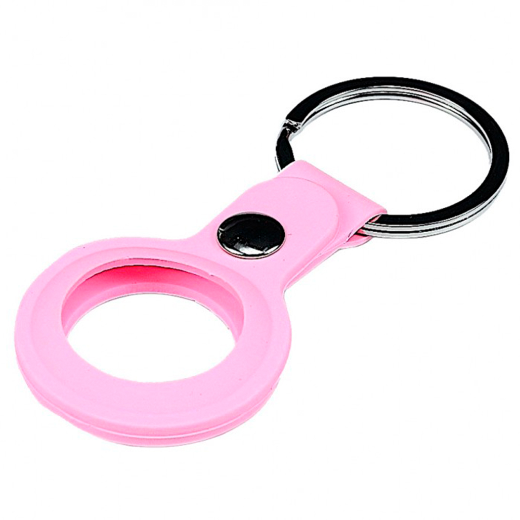 

Чехол для Apple AirTag - Silicone Key Ring (Pink) HC