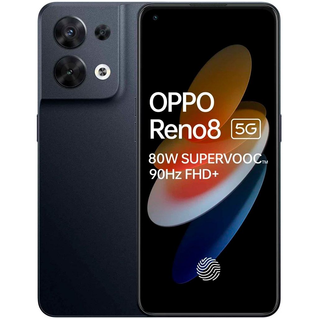 

Смартфон Oppo Reno8 5G 8/256GB Shimmer Black