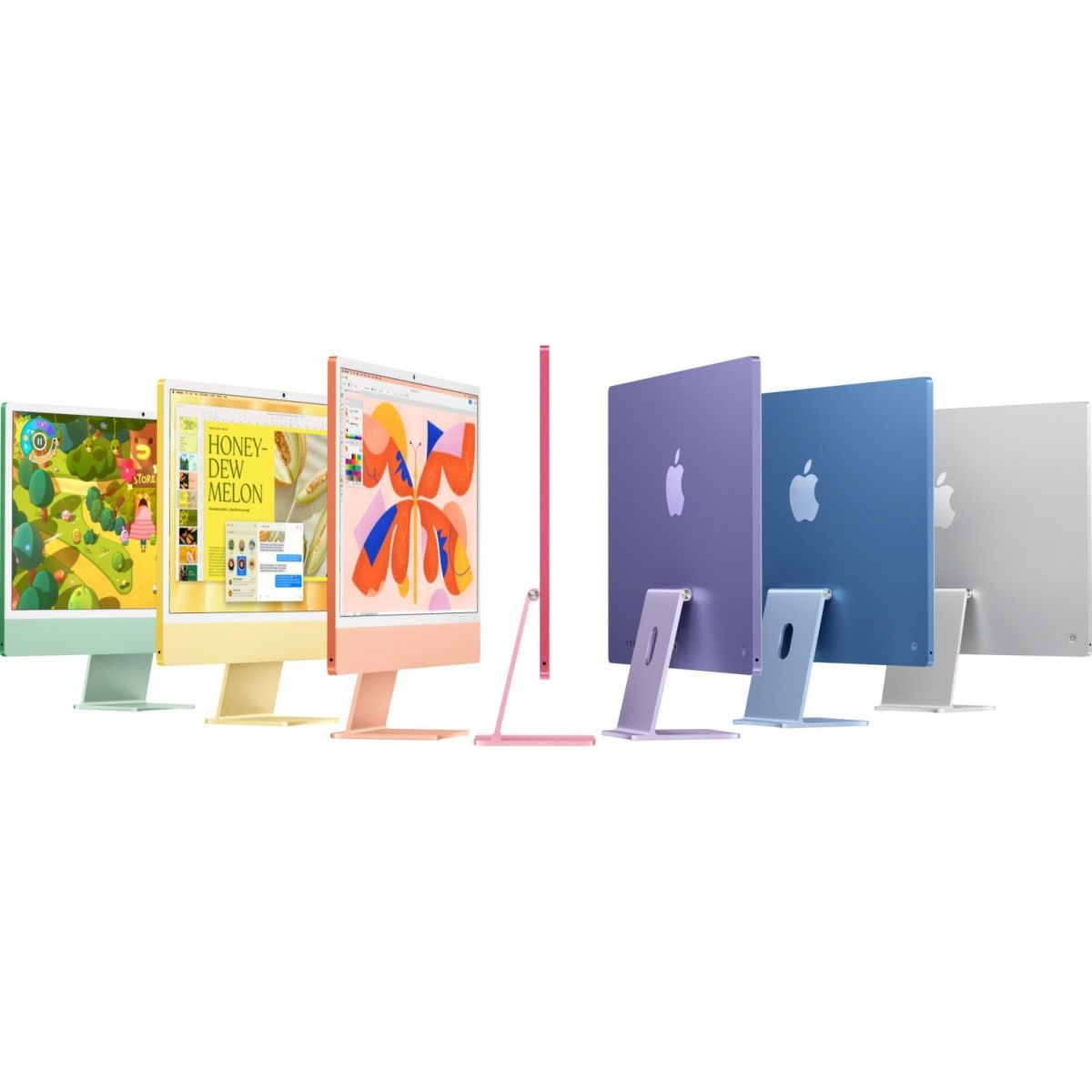 Моноблок Apple iMac 24`` M4 10CPU/10GPU 16GB/512GB Blue (MWV33) 2024