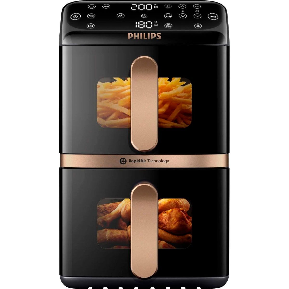 Мультипіч Philips 4000 Series Stacked Dual Basket NA462/70 Уцінка фото 3