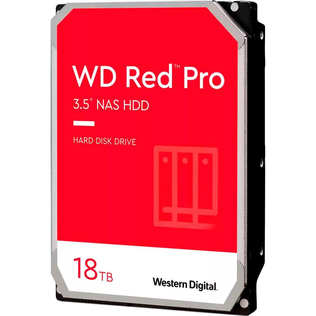 

Жесткий диск 3.5` WD Red Pro HDD SATA 18.0TB (WD181KFGX)